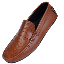 Elegant Woven Textured Loafers