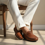 Elegant Woven Textured Loafers