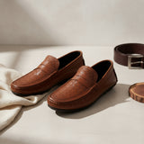 Elegant Woven Textured Loafers