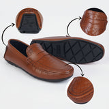Elegant Woven Textured Loafers